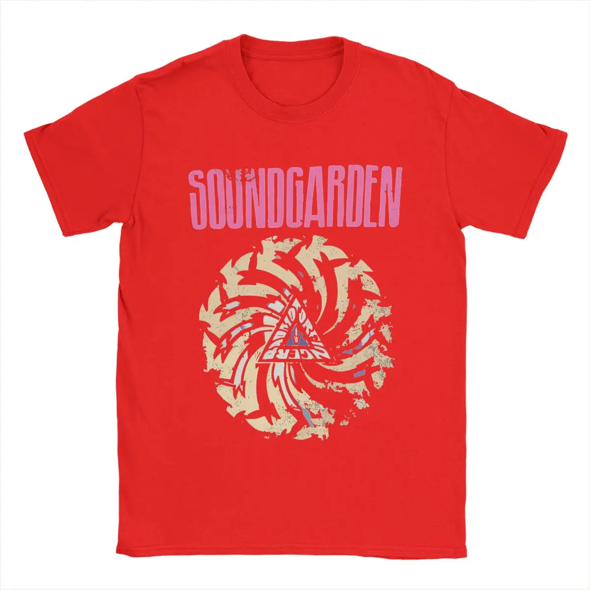 Soundgardens Band T Shirts for Men 100% Cotton Vintage T-Shirts Round Collar Tees Short Sleeve Clothes 6XL