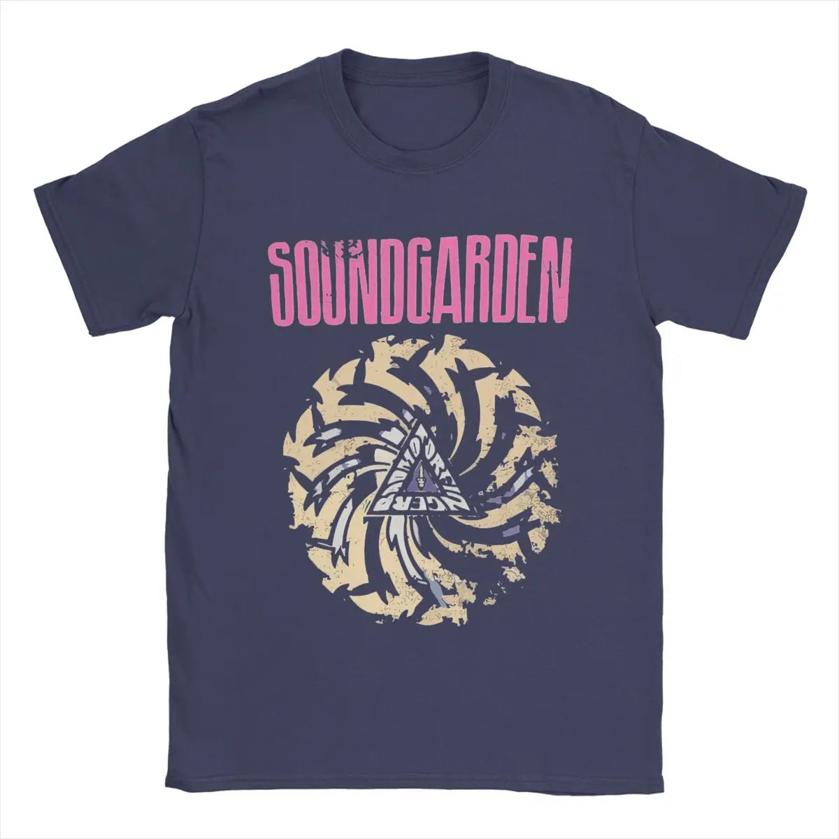 Soundgardens Band T Shirts for Men 100% Cotton Vintage T-Shirts Round Collar Tees Short Sleeve Clothes 6XL